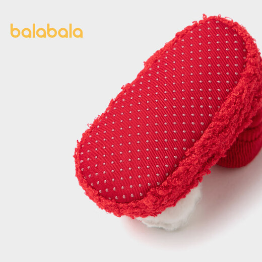 Balabala baby floor socks terry warm snake year boys and girls socks toddler shoes natal year step before 209125172201