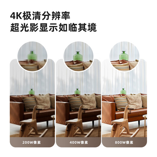 Lecheng surveillance camera home wireless TA3R-pro HD 8 million dual-band wifi supports 5G mobile phone remote monitoring 360 degrees without blind spots family baby monitor dual-band WiFi 8 million pixels standard +128G memory card