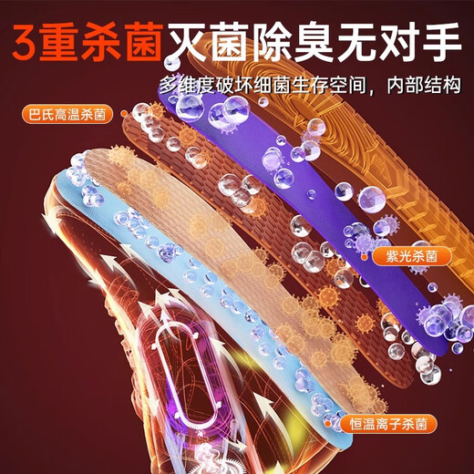 MUROVY shoe dryer, household shoe dryer, wet shoe dryer, deodorization and sterilization, new model of roasting warm socks and shoes artifact, top configuration | deep space gray, 10 minutes quick drying, UV sterilization-55, constant temperature will not damage shoes