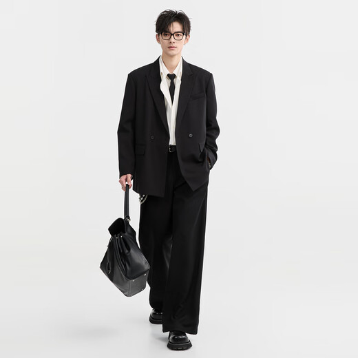 Earl Zall Tencel Wool High-Quality Spring and Autumn Loose Business Commuting Casual Suit Single Jacket Engagement Suit Thin Section