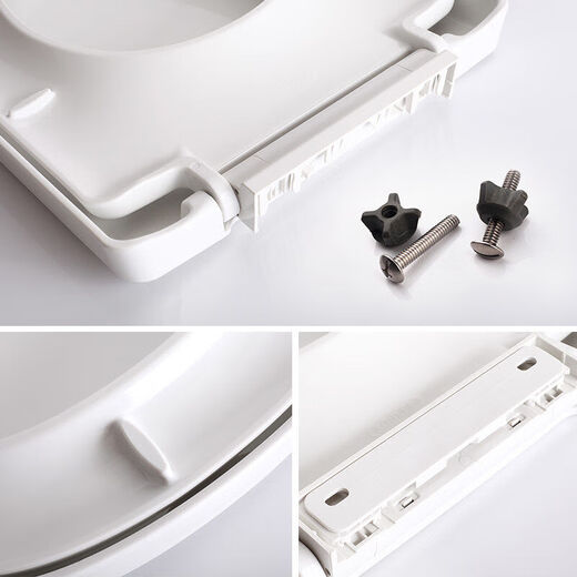 XMSJ ist für die Toilettenabdeckung geeignet. Original verdickte Mutter- und Baby-Toilette UV Langsamer Sitz Ring-4713t/4087 -4663t mit 3886 Toilette