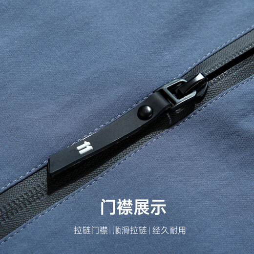 RED DRAGONFLY Jacket Men's Business Casual Fashion Simple Versatile Loose Comfortable Hooded Top Jacket Black A XL