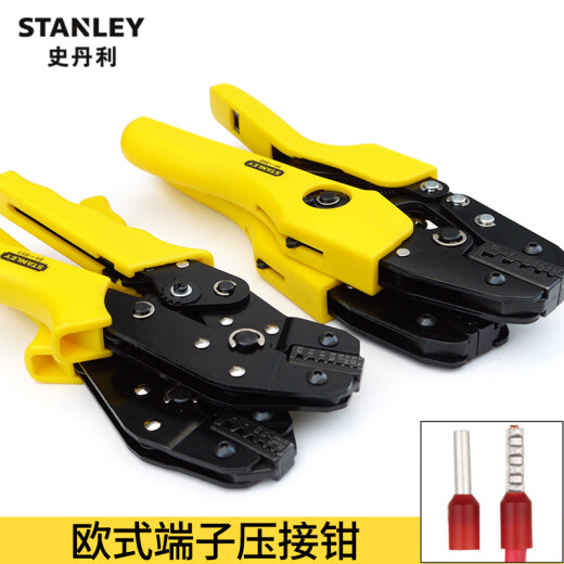 
Sanqihu European-style terminal crimping pliers 84-847/848/853/854-22 Crimper clamping pliers cold pressing pliers 4-10mm 84-848-22