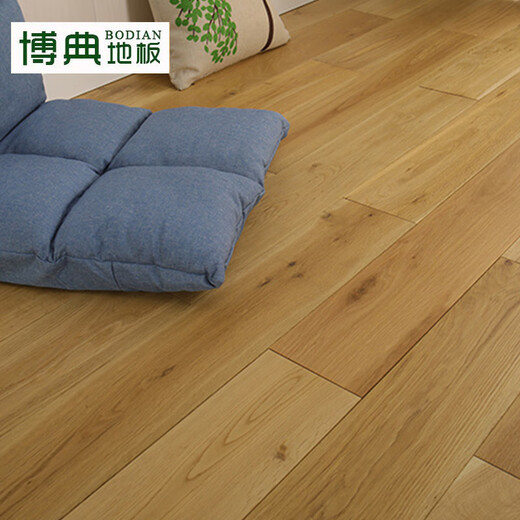 Plancher en bois massif bodien nord-américain chêne en bois massif foreur domestique ingénierie en gros personnalisation BDM9901