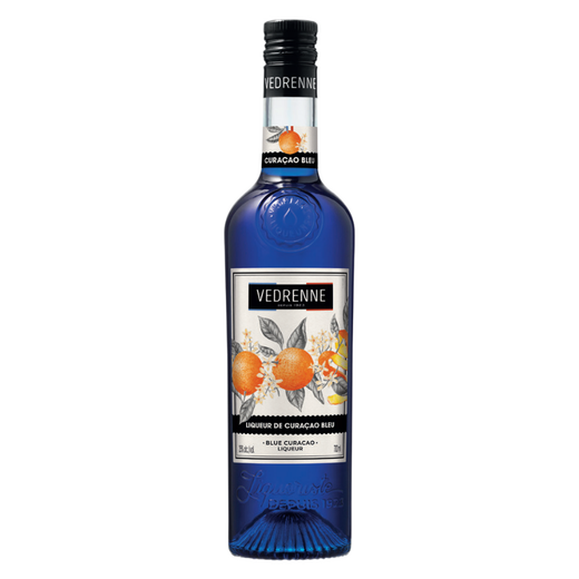 Vibrennili Liqueur Cocktail Base Wine Foreign Liquor Bar Convenience Store Barbecue Baking Wine Imported France 700ml Vibrenni Blue Orange Flavor 700mL 1 Bottle