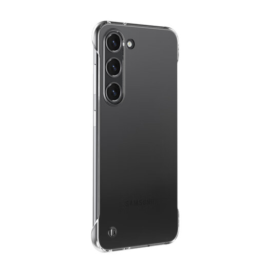 Stryfer convient au boîtier de téléphone mobile Samsung S24 + Galaxy S24 + Ultra-Thin Transparent Case de protection sans cadre