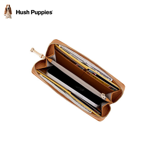 暇步士（Hush Puppies）钱包女士钱夹短款零钱迷你银行卡包生日礼物送女友送老婆
