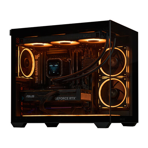 ASUS family bucket 12 periods interest-free i5 14600KF/RTX5060/RTX5060Ti host e-sports delta mobile desktop assembly computer DIY host assembly machine with three 12600KF丨RTX5060丨12 periods interest-free