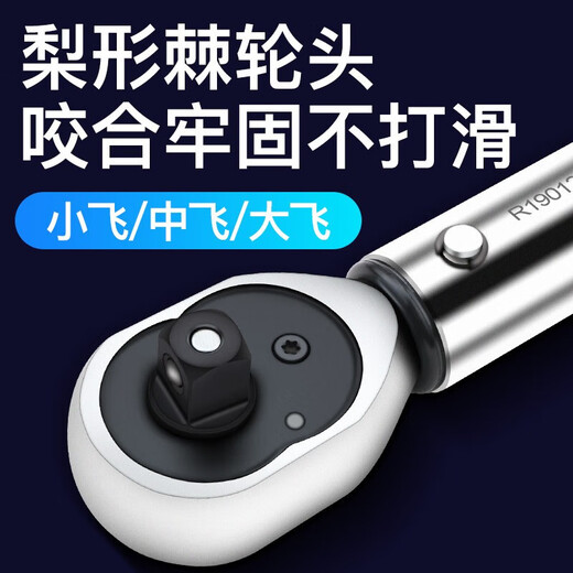 Sanliang snling high-precision adjustable torque kilogram torque wrench spark plug 1/25.0-100N.m fine 2 short style