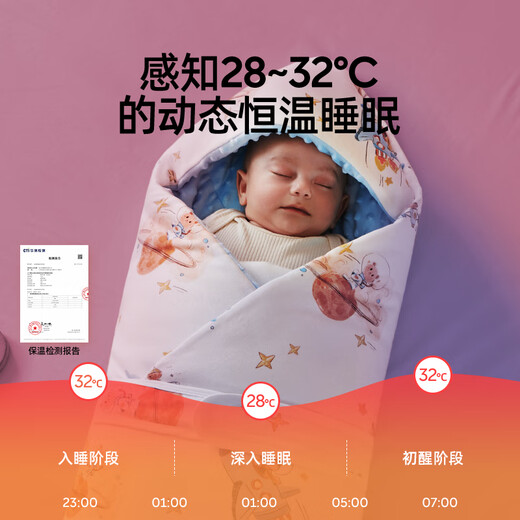 JOYNCLEON baby blanket newborn winter newborn baby constant temperature blanket delivery room bean down quilt 90 Jbb153763