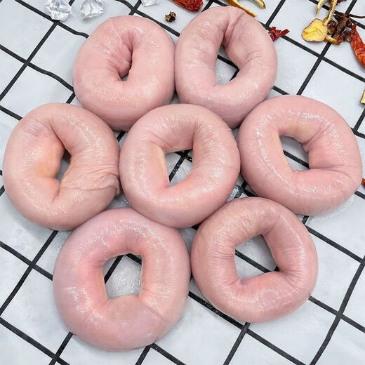 Fresh half-cooked Internet celebrity pig intestines, small intestine powder, bitter intestines, duodenum, small intestines, head sleeve intestines, no-wash commercial, rush buy, fresh semi-cooked intestines, 2Jin Jin equals 0.5kg, delivery package