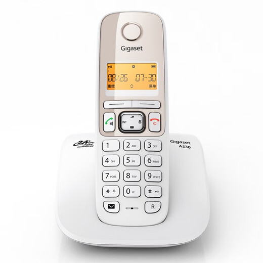 Gigaset Gigaset original SIEMENSA730 cordless phone mother machine clear hands-free A530 system A730 gentleman black one to two