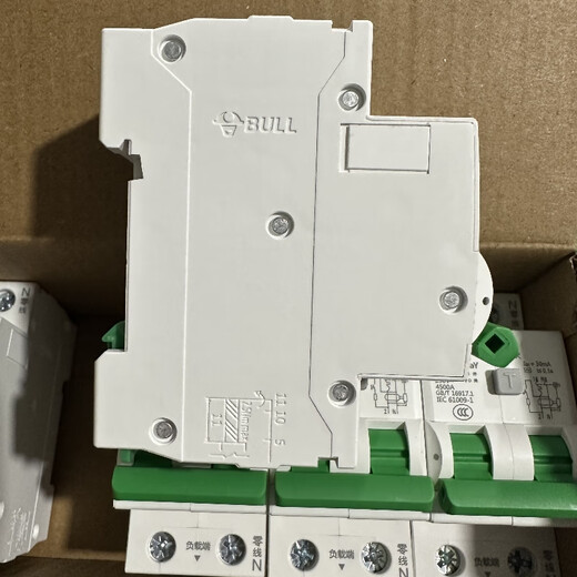 BULL 2-position leakage protector air conditioner water heater circuit breaker narrow body leakage protection 36 mm large terminal 2P 32A