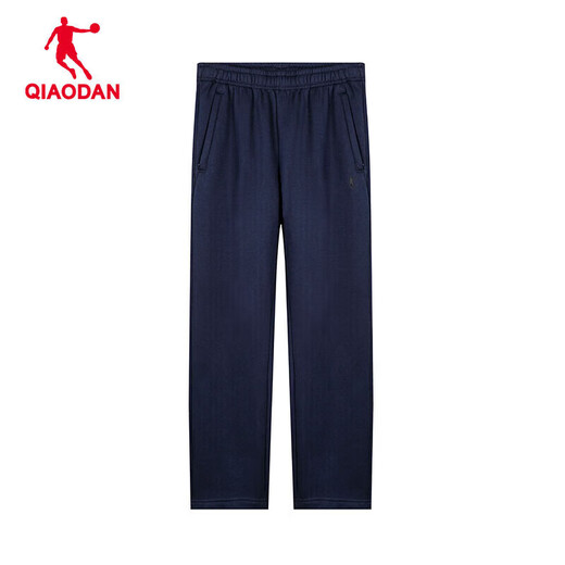 Jordan velvet men's cotton pants 2025 winter new thickened warm versatile casual pants loose trousers running sports pants Nova Blue velvet warm L/175