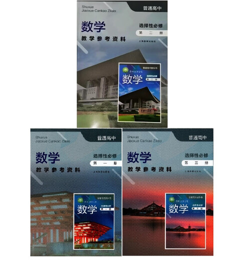 【自营优质】可单选上海沪教版高中数学必修一二三四选择性必修二三册教学参考资料教师教学用书教参上海教育出版社必修1234 数学教师用书必修12344本套装 高中通用