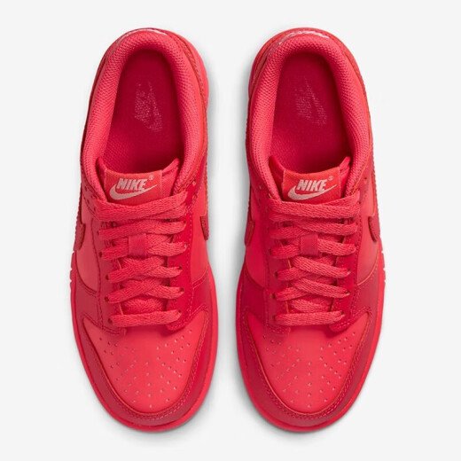 nike耐克DUNK LOW (GS)红色休闲低帮透气运动休闲板鞋 DH9765-601 DH9765-601 35.5