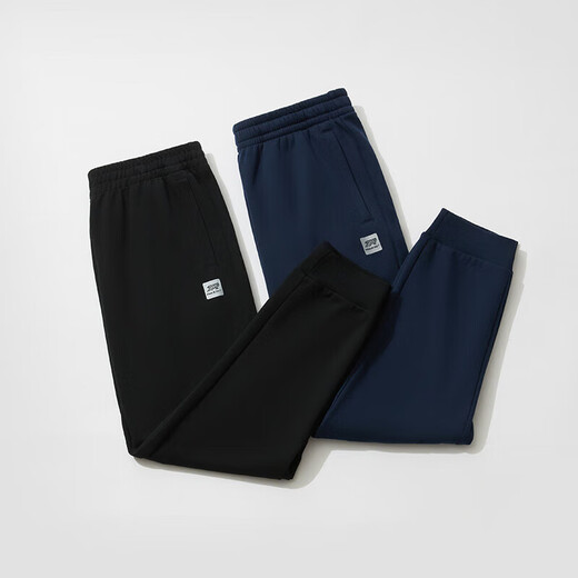 361 Sports pants men's autumn and winter velvet warm casual sweatpants leggings running long pants men 652344704D-5