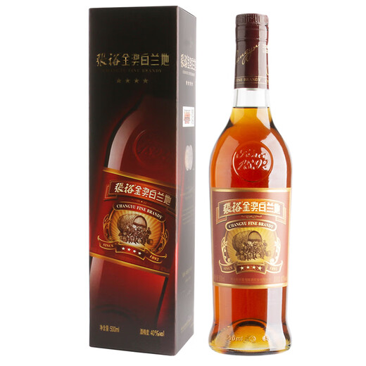 
Changyu Four-star gold medal brandy gift box gift 500mL 6 boxes