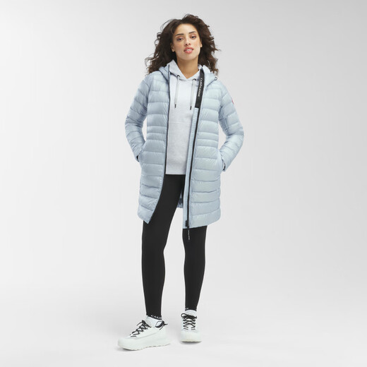 加拿大鹅（Canada Goose）Cypress 女士羽绒连帽夹克休闲外套大鹅羽绒服 经典升级 2235L 854 黎明蓝 XS