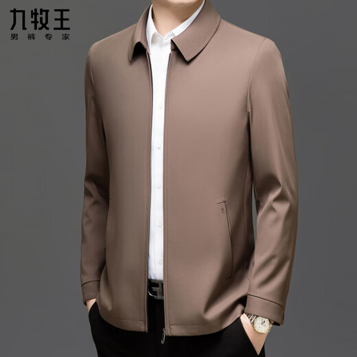 JOEONE Lapel Jacket Men's 2025 Spring and Autumn Business Casual Jacket Navy M 170 Suitable for weight 90-120 Jin Jin equals 0.5 kg