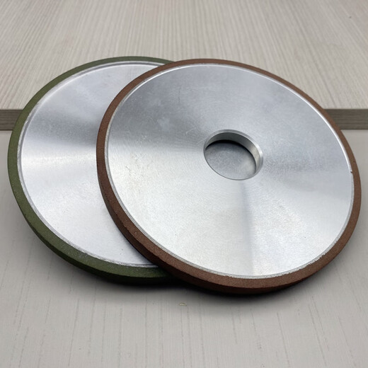 
XMSJ customized resin diamond grinding wheel grinder bowl type parallel grinding wheel tungsten steel knife alloy rod grinding wheel green BW1 bowl type 12532 holes 180 mesh