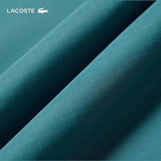 LACOSTE French crocodile men's fashion trend versatile basic casual zipper jacket | BH3767 IY4/Quiet Blue M 50 175