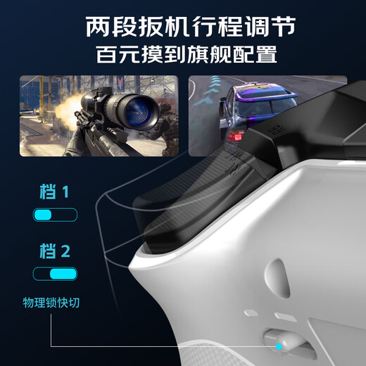 Laishida (PXN) Chengying White Wireless Game Controller PC Computer Steam Bluetooth Switch2pro Nintendo NS TV Mobile Phone Black Myth Wukong Two People Travel Pokémon ZA