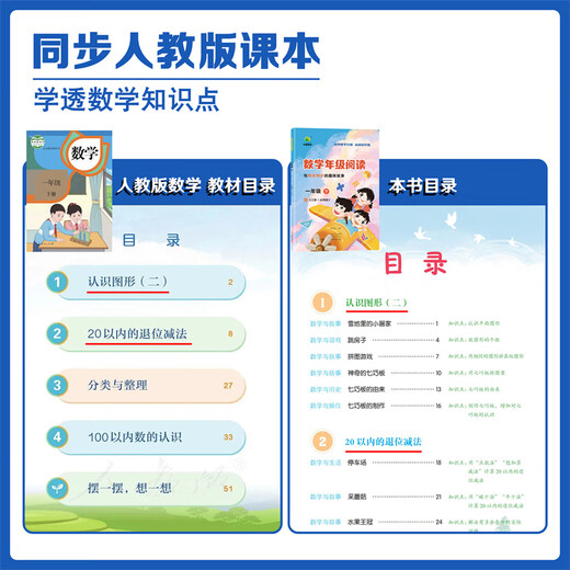 【品牌直发】2025小橙同学数学年级阅读应用题一二三四五年级上下册小学12345年级数学课外阅读教材同步专项训练数学思维拓展训练 二年级下册 数学年级阅读