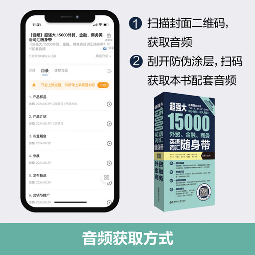 超强大.15000外贸、金融、商务英语词汇随身带（赠音频）