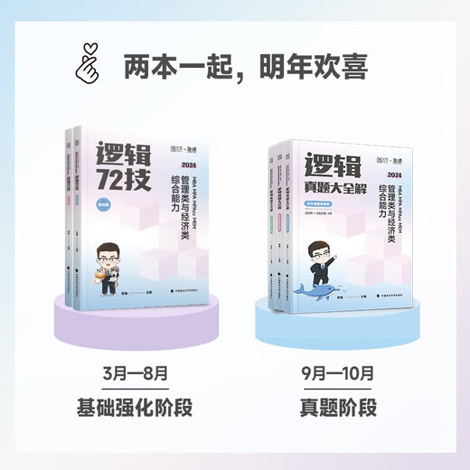 Genuine 2025 Li Huan Logic 72 Technical Years of the Year Collection of Real Questions to Solve Key Difficulties Special Training Management and Economics 2025 Sponge Pipe Comprehensive 678 Question Bank Spot