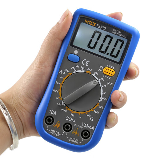 
Kezhitu DT9205 high-precision electronic multimeter digital meter multimeter anti-burn belt automatic shutdown 33D standard (delivery package)