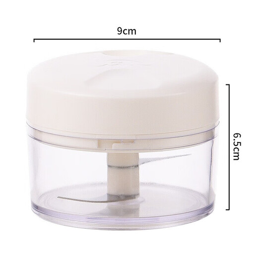 Baijila garlic machine garlic masher household garlic masher garlic mince garlic meat grinder household garlic puller mince meat stuffing manual garlic puller 100ml large capacity