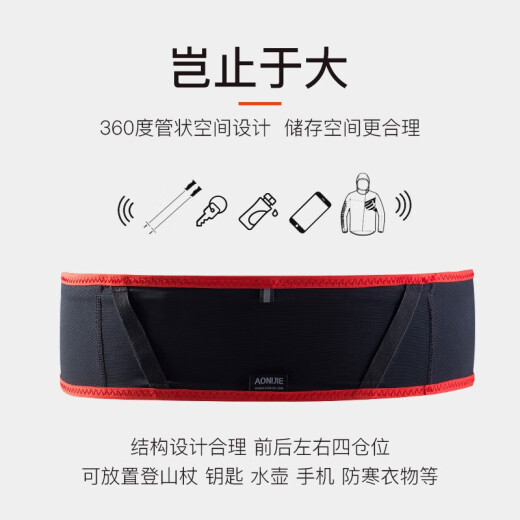 Aonijie Jogging Cintura de la cintura Sports Montañas y mujeres al aire libre y senderismo Bolsa de teléfonos móviles de teléfono móvil de teléfono móvil