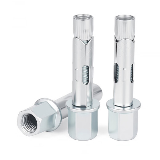 JINGGONG's new one-piece ceiling expansion bolts, self-cut expansion screws, one-piece screws, pull-expansion M8M10, new M8 screw rods for ceiling expansion (100 pcs/box)