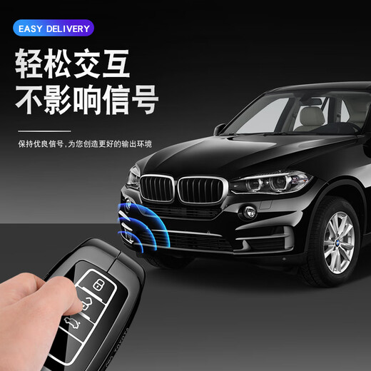 Chuangxun es adecuado para la cubierta de la llave Toyota Camry Camry Camry de octavo carcasa de la llave de la llave de la llave protectora 24-25 Camry [color de la pistola] + hebilla colgante del cinturón