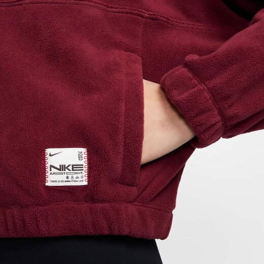 耐克（NIKE）卫衣女装外套春秋季新款加绒保暖运动服立领防风休闲套头衫HV8465 HV8465-677 XL
