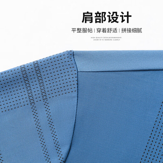 宝财羊冰丝短袖t恤男爸爸装夏季polo衫半袖中老年人上衣服父亲节礼物