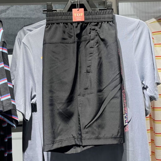 耐克（Nike）短裤男裤夏季新款运动裤休闲宽松舒适快干透气训练篮球五分裤子 DV9858-010黑色/梭织快干 XL