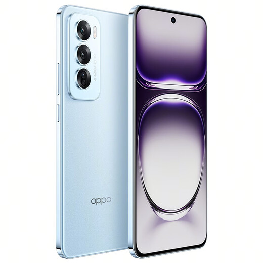 Oppo Reno12 12 GB+256 GB Morgen Mist Blau Super Schöne kleine Kleine Bildschirm Android Live -Bildspiel Smart Ai Image Student 5G Foto Telefon Nationales Subvention