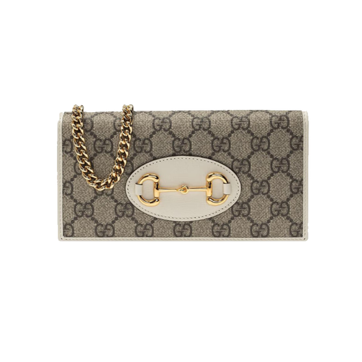 古驰（GUCCI）古驰帆布拼皮单肩斜挎包女款621892 92TCG 9761乌木色/白色 乌木色/白色