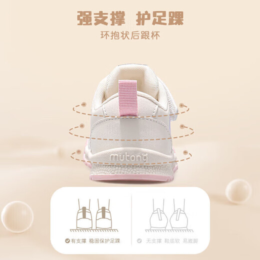 Shepherd Boys Toddlers Spring and Automne Chaussures pour enfants pour garçons Soft Soft Soled Pain Chaussures en cuir Nouilles bébé Chaussures minces crépuscules Gris 22
