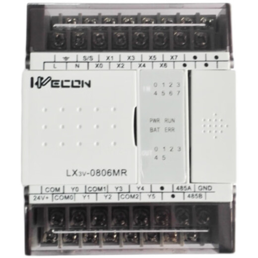 山头林村于WEON维控PL 可编程控制器LX3V替换FX2N系列支持Wo2软 LX3V-14124H(4路高速输出)可