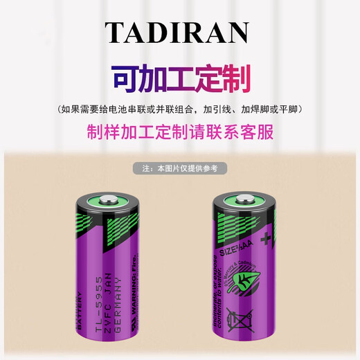 全新塔迪兰TL-5955 2/3AA TL-4955 3.6V SL-761数控机床 记忆电池 单电池