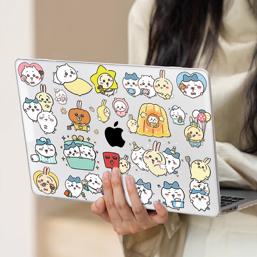 TLXTmacbookpro保护壳适用苹果笔记本13.3寸air13外壳2023新款15寸mac电脑轻薄13.6寸14寸防尘保护套 卡皮巴拉-T723赠土豪金键盘膜+Typec转接头 Pro13 17