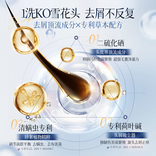 Shampooing zcl Sélénium disulfure anti-phase anti-ithit