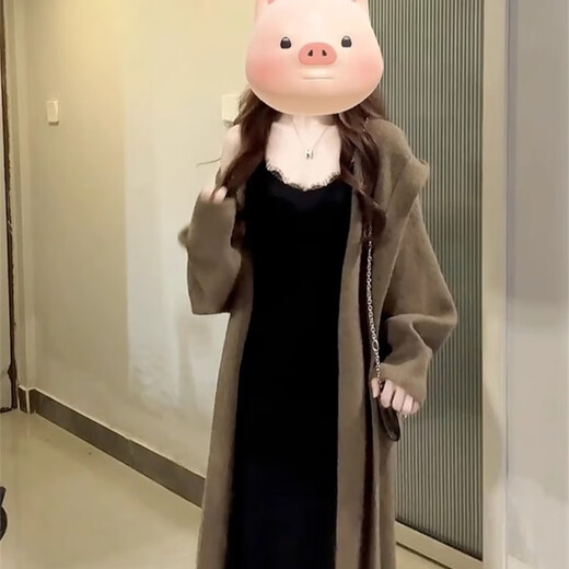 Diejiaonuo Robe d'automne et d'hiver pour la tenue de style doux automne pour femmes
