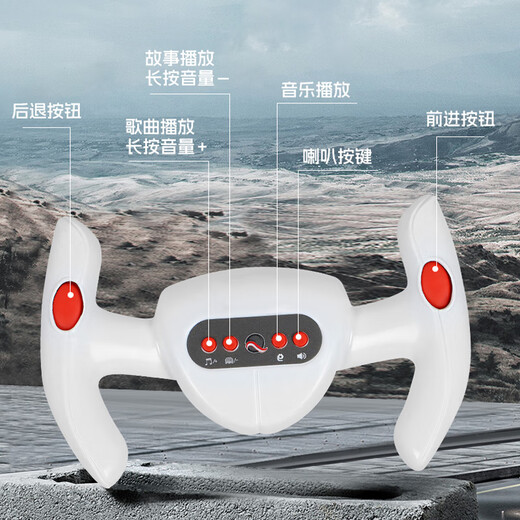 Mom and Dad Children's Kart Four-wheel Electric Vehicle 1-8 Years Old Balance Car Four-wheel Children's Gifts Can Be Sit Adults with Remote Control