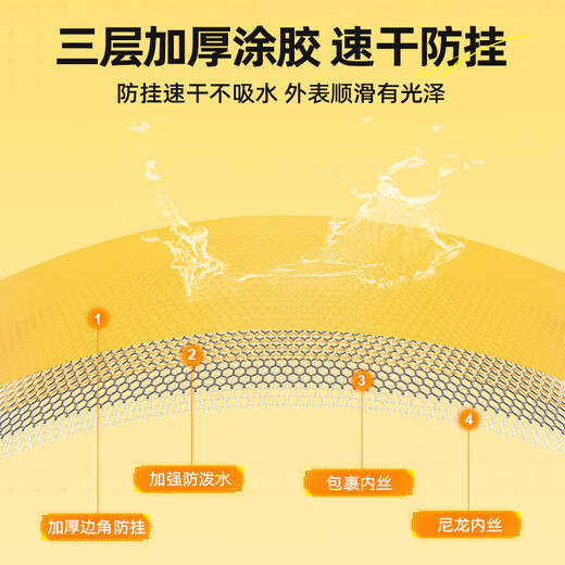 Jia Diao Ni fish protection quick-drying fish protection net black pit thickened rubberized fish protection bag fish net pocket bag fishing net pocket