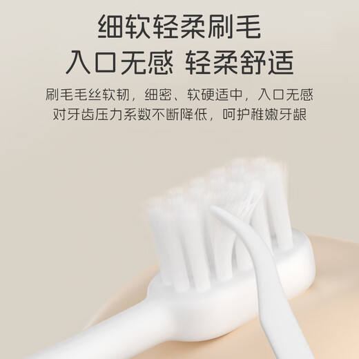 马博士儿童牙刷3-6-9岁婴儿软毛牙刷宝宝口腔清洁2支装 库露露+美美兔