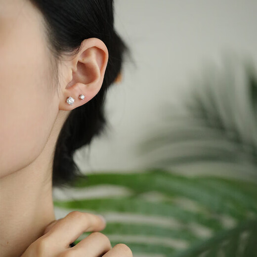 AGATHA/Aijiasha Mermaid Tears silver earrings for women, birthday gifts for girlfriends and best friends, high-end earrings